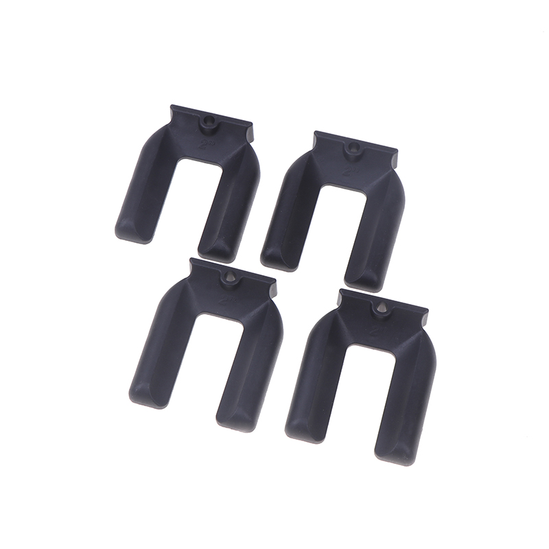 Office Furniture Equipment - 4 Stück Anti-Vibrations-Pad, Stuhlrollenfüße, Anti-Rutsch-Matte, Bürostuhl,