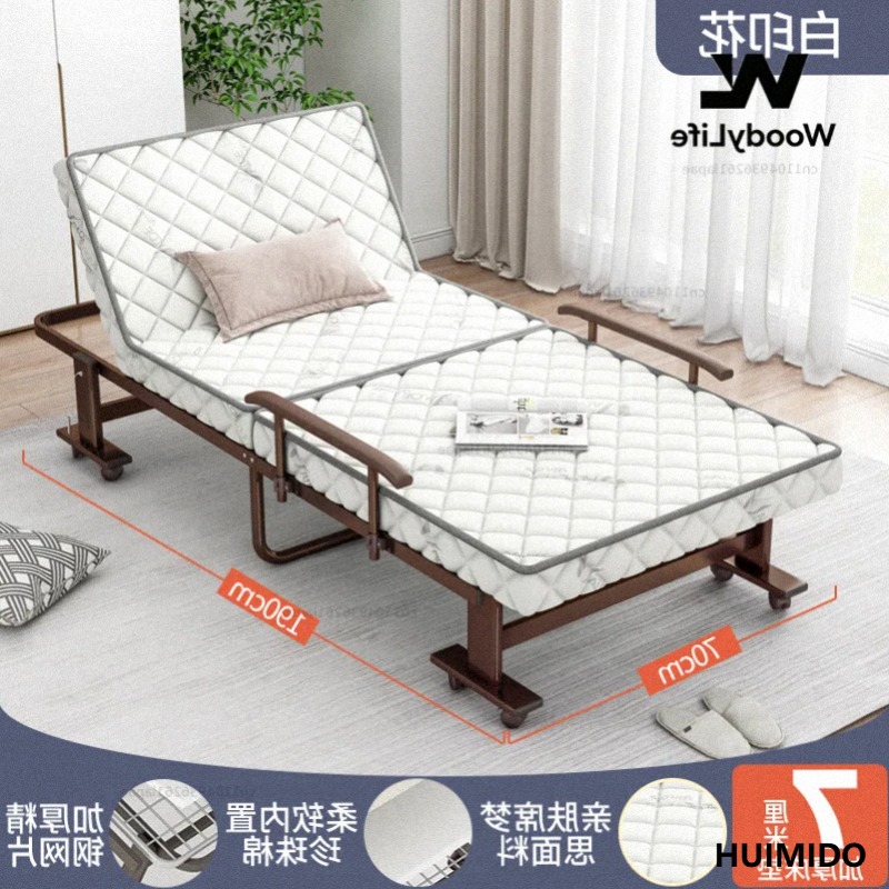 Office Furniture Modern - Klappbett Einzelbett für Nickerchen Zuhause Erwachsenen-Mittagspausen-Begleitbett