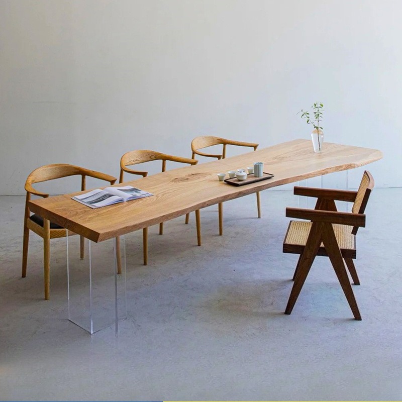 Nordischer Massivholz-Acryl-Sc – Office Furniture Modern Bewertung und Preis