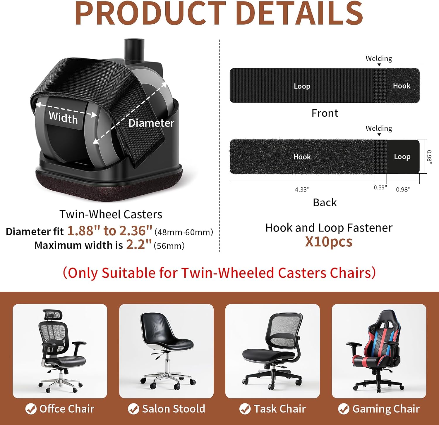 5 Stück Stuhlbeinschoner, Büro – Office Furniture Equipment Bewertung und Preis