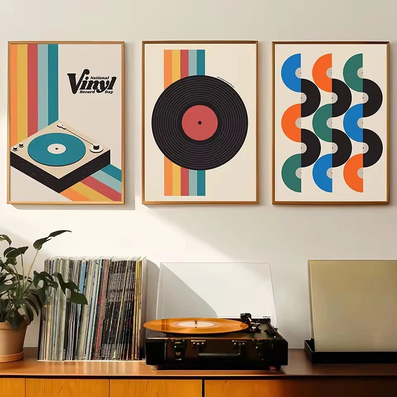 Mid-Century Vinyl-Schallplatte – Office Furniture Used Bewertung und Preis