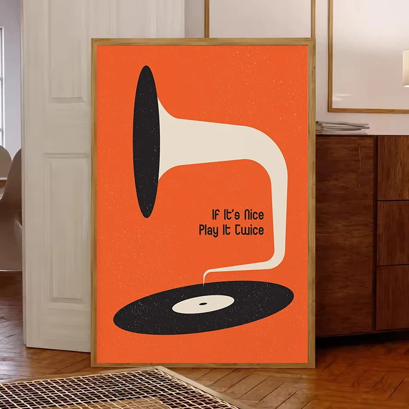 Mid-Century Vinyl-Schallplatte – Office Furniture Used Bewertung und Preis