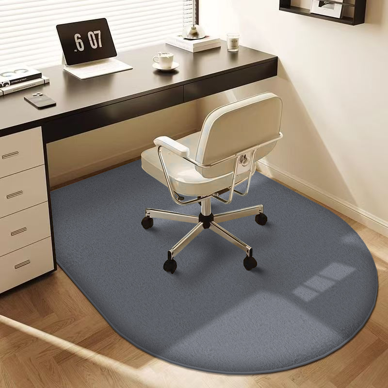Einfarbige Flanell-Schreibtisc – Chair Mat Hard Floor Bewertung und Preis